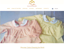 Tablet Screenshot of kusacotton.com